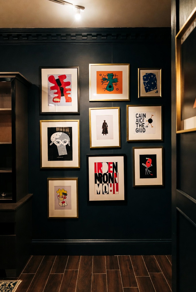 Moderne accent decoratie set